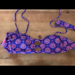 LA hearts bathing suit top